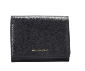 Cappuccino ALBA porte-monnaie cuir Noir