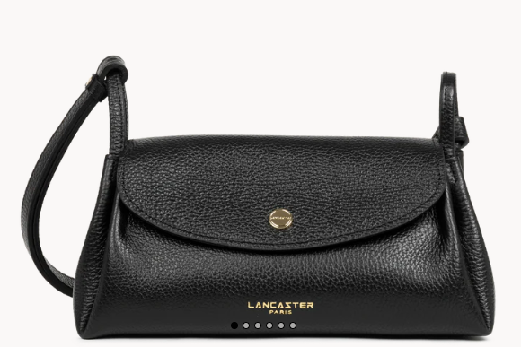 Sac Trotteur à Rabat aimanté M Accordéon Double Noir - la maro
