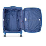 DELSEY -Valise Cabine Montmartre 2.0 Bleu Clair Extensible