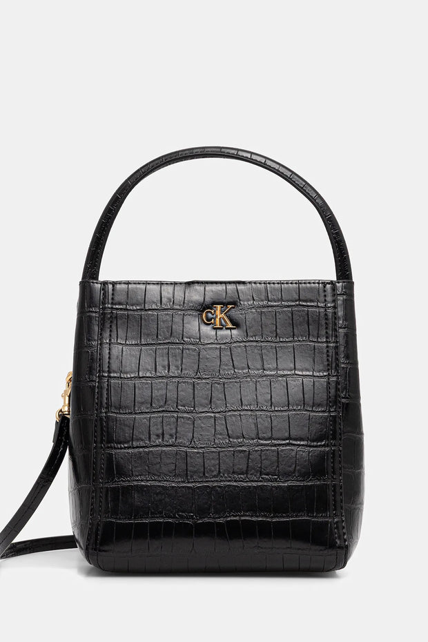 Petit Sac À Main En Croco CALVIN KLEIN