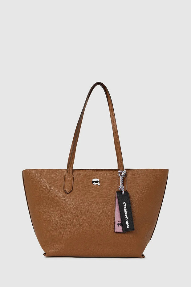 Sac Cabas Ikon Pebble Tote KARL LAGERFELD