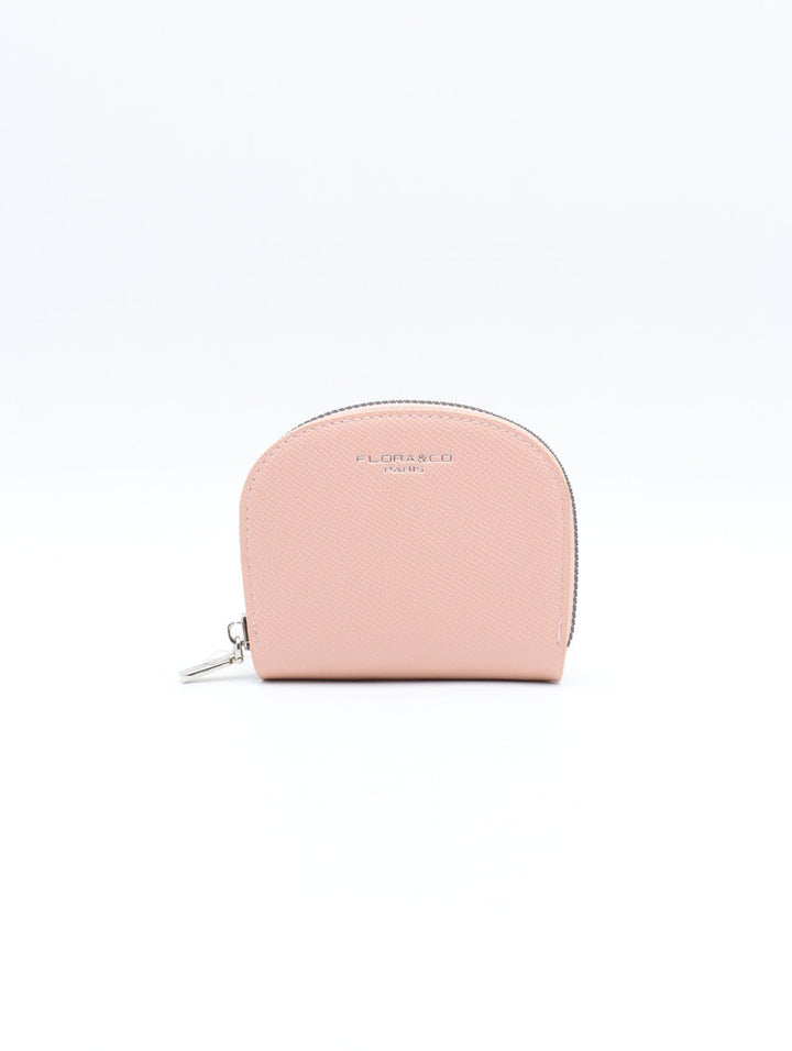 Petit portefeuille zippé Flora & Co – Compact & ultra pratique