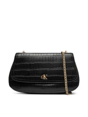 Sac Bandoulière Croco À Chaine CALVIN KLEIN