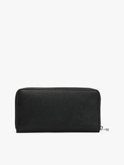 Grand Portefeuille Zippé Effet Grain Fin  TOMMY HILFIGER
