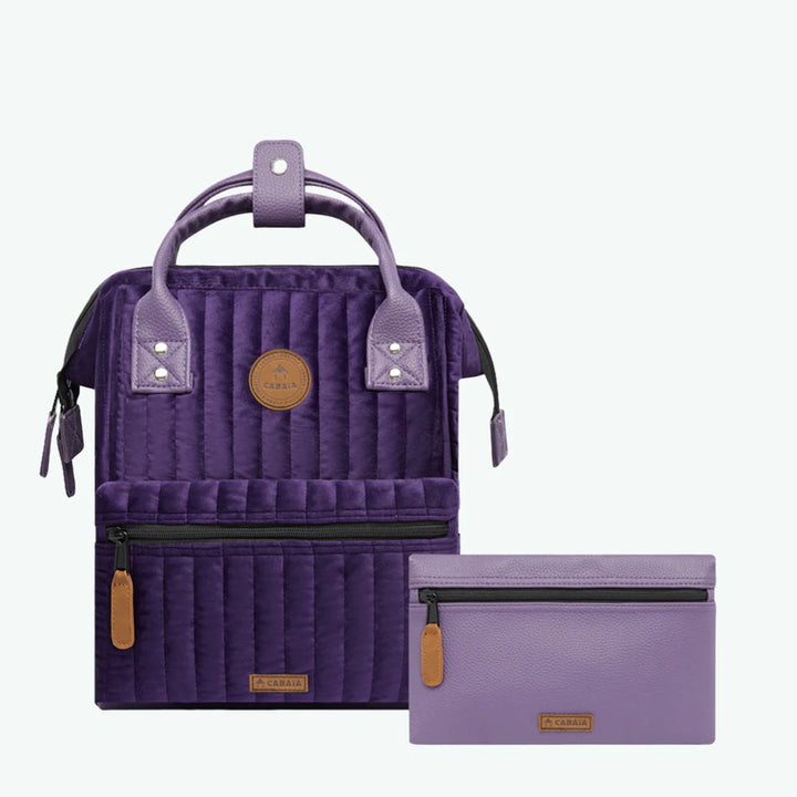 Sac à dos Cabaia Bruges Small Velours Marbella