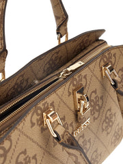 Sac à main GUESS Queensland Latte zip