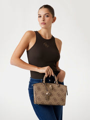 Sac à main GUESS Queensland Latte mannequin