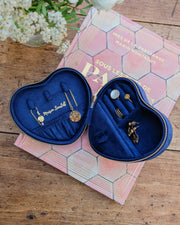 MAISON SCARLETT Boîte à Bijoux Céleste Velours