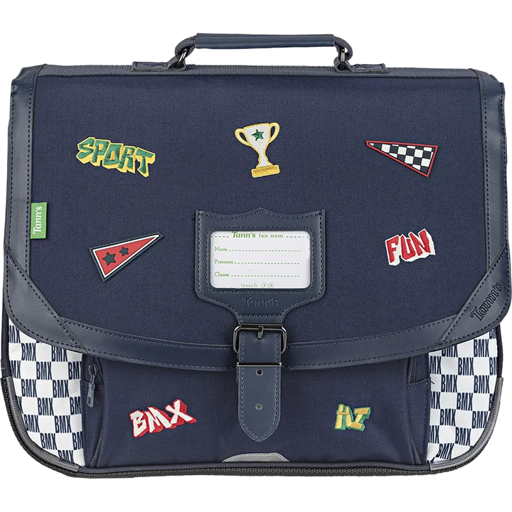 Cartable Mathéo bleu 38cm