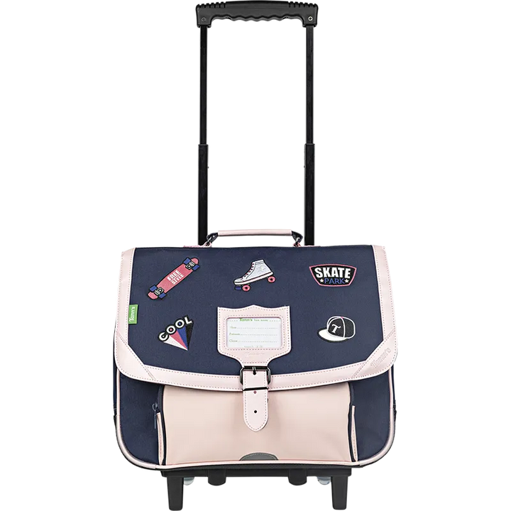 Cartable à Roulettes TANN'S Lily bicolore 38cm