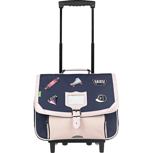 Cartable à Roulettes TANN'S Lily bicolore 38cm