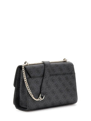 Sac bandoulière GUESS Calista Coal vue de dos