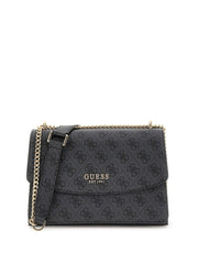 Sac bandoulière GUESS Calista Coal vue de face