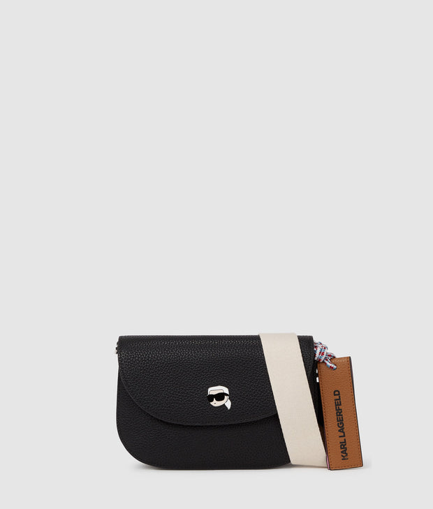 Sac Bandoulière À Rabat Ikon Pebble KARL LAGERFELD