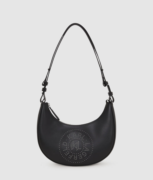 Sac Porté Épaule En Demi-Lune Orné De Clous K/CIRCLE KARL LAGERFELD