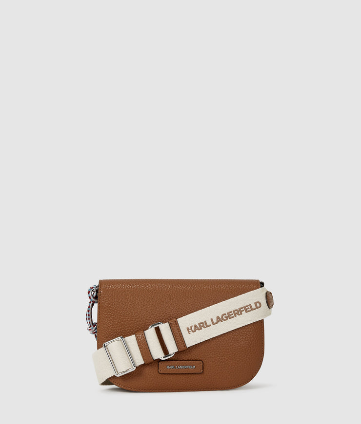 Sac Bandoulière À Rabat Ikon Pebble KARL LAGERFELD