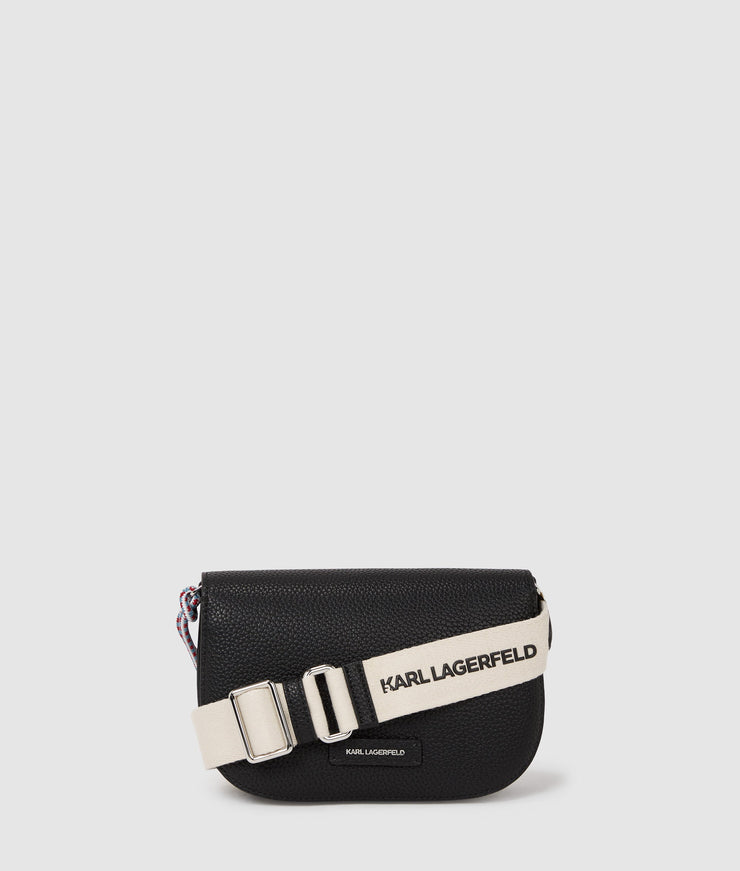 Sac Bandoulière À Rabat Ikon Pebble KARL LAGERFELD