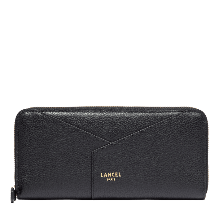 Lancel Enveloppe – Portefeuille long zippé – noir – vue 1