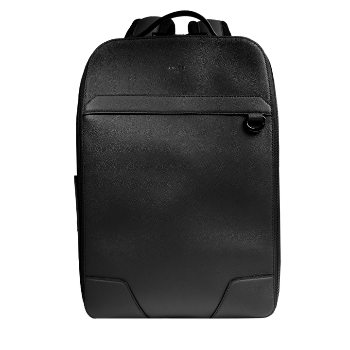 Lancel Charlie – Sac à dos convertible 2 zip – Noir – noir – vue 1