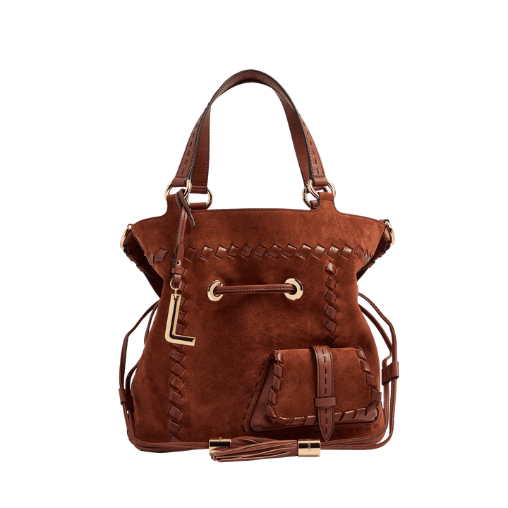 Lancel Premier Flirt – Sac seau M – Brique – brique – vue 1