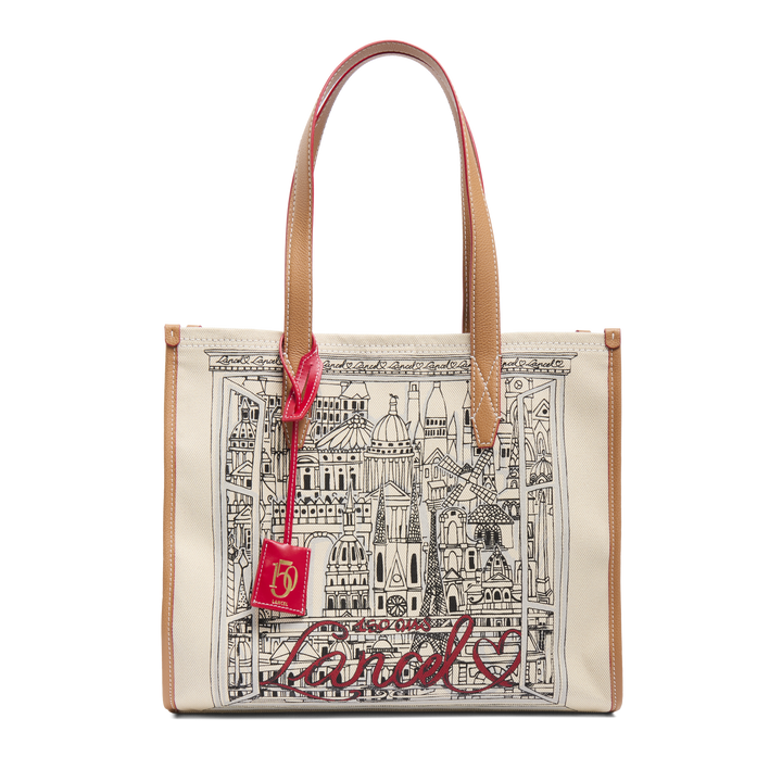Lancel Capsule 150 ans – Sac cabas L – Naturel/camel – naturel/camel – vue 1