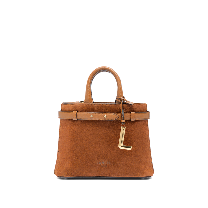 Lancel Faubourg – Sac carryall zippé S – Camel – camel – vue 1