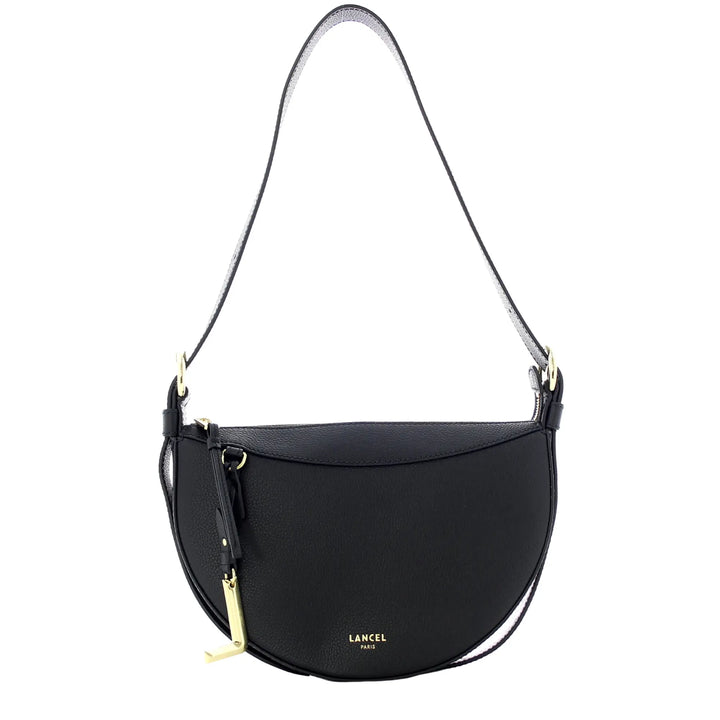 Sac bandoulière Lancel Faubourg demi-lune Noir