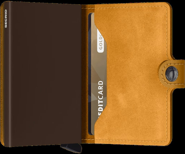 Miniwallet SECRID Vintage Ochre