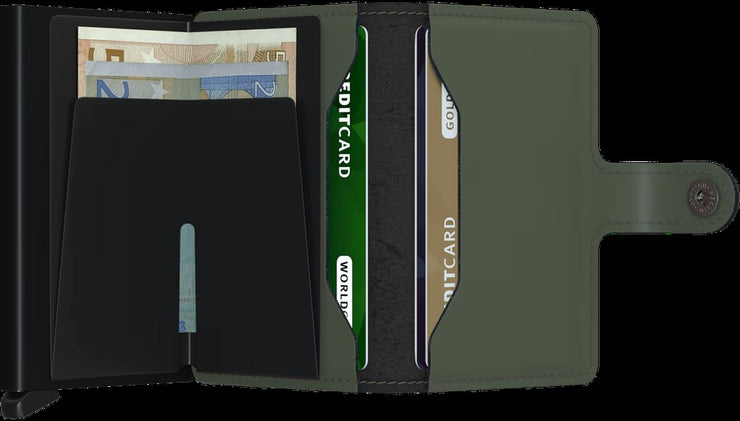 Miniwallet SECRID Matte Green-Black