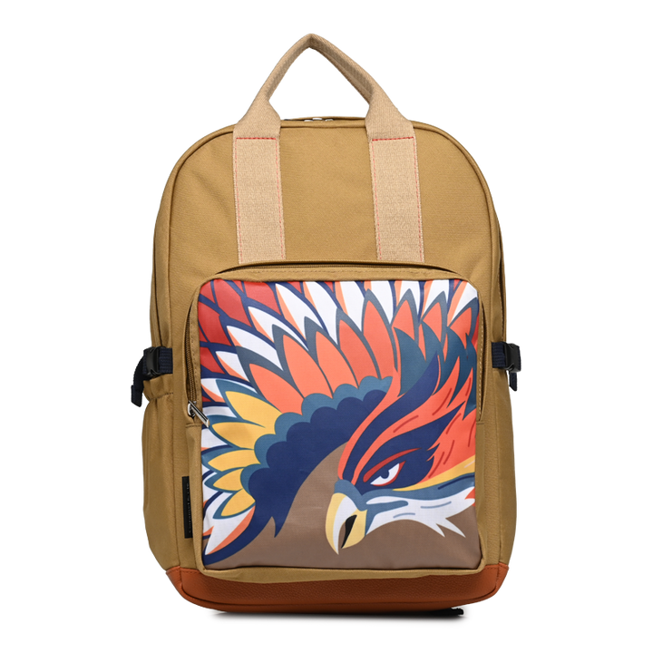 Sac à dos moyen CARAMEL & CIE Sun Eagle