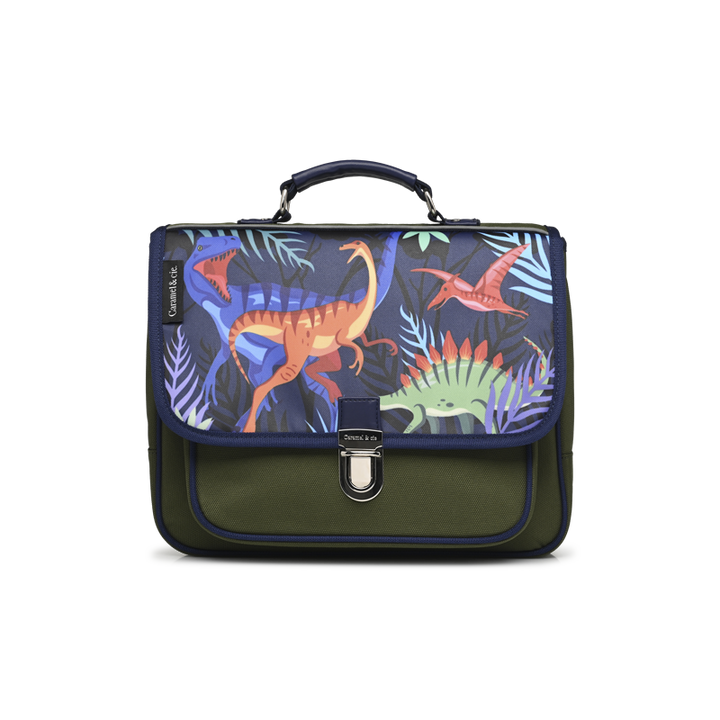 Petit Cartable Jurassic CARAMEL & CIE 32CM