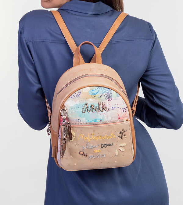 Petit Sac à Dos Avec Compartiment Pour Tablette ANEKKE