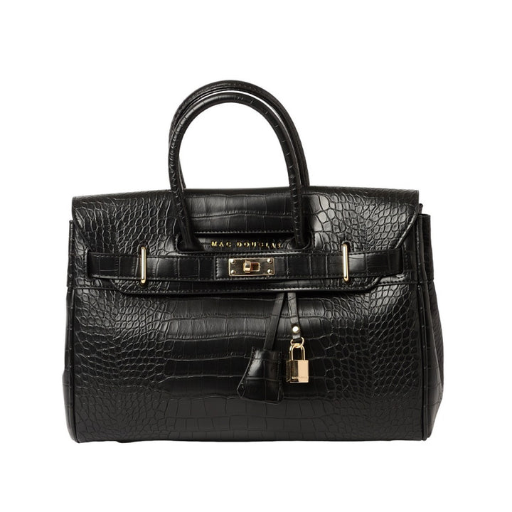 Pyla MERYL sac à main Mac Douglas aspect croco