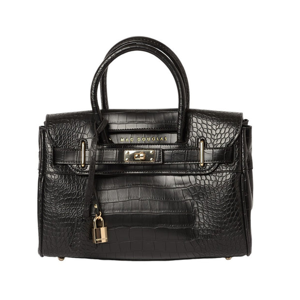 Pyla MERYL petit sac à main aspect croco