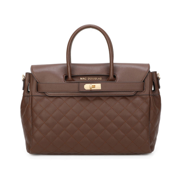 Pyla 2 MILO sac à main matelassé Moka