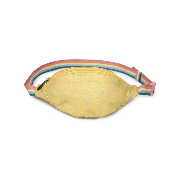 Caramel & cie Sac Banane Irisé Jaune