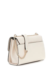 Sac bandoulière GUESS Calista Blanc vue de dos