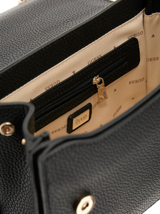 Sac bandoulière GUESS Calista Noir vue intérieure