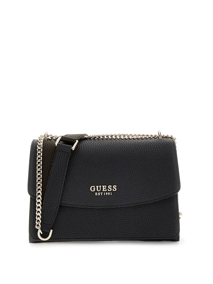 Sac bandoulière GUESS Calista Noir vue de face