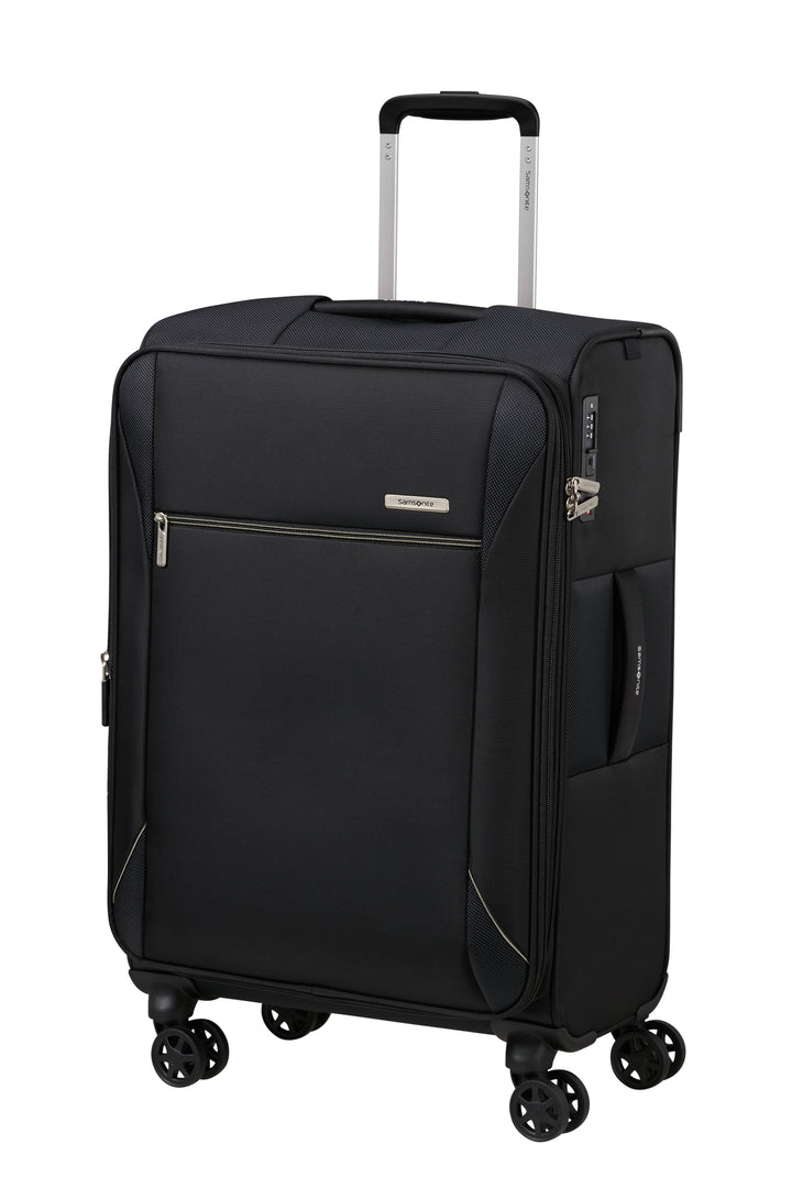 Samsonite Base Breeze 67 cm noir – Trois quarts