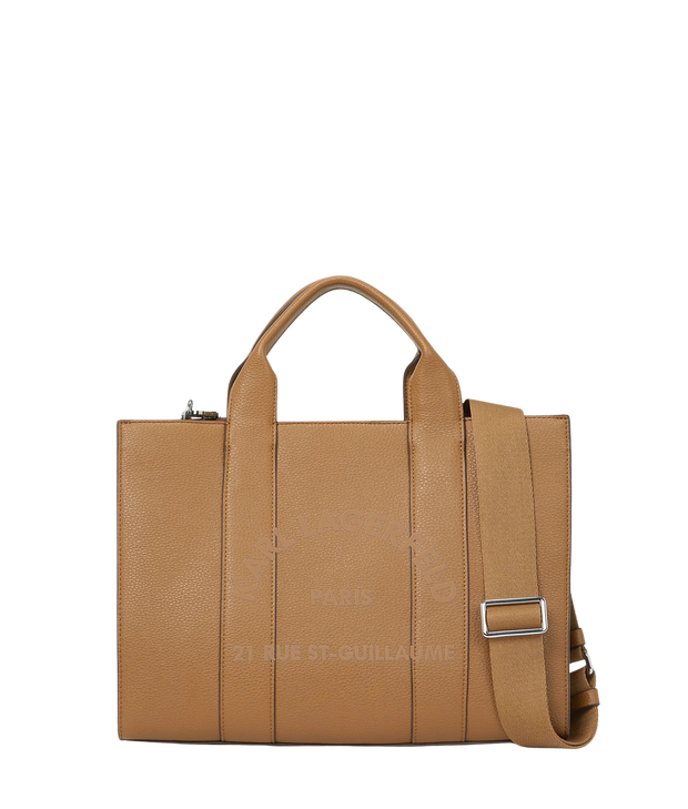 Sac Cabas KARL LAGERFELD Rue St Guillaume Caramel