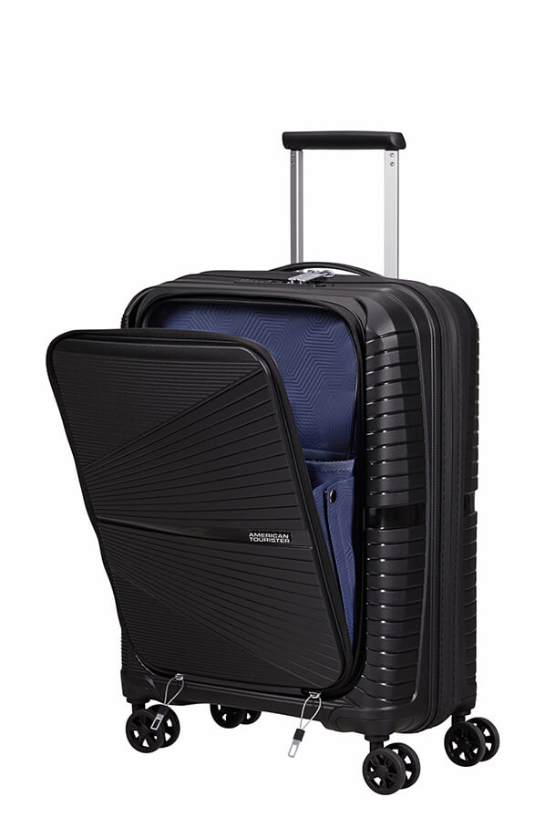 Valise Cabine American Tourister Airconic 55/20 avec poche ordinateur PC 15.6 - la maro