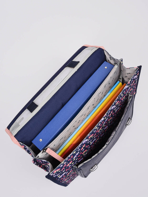 Cartable Caméléon Retro 38cm 2 Compartiments