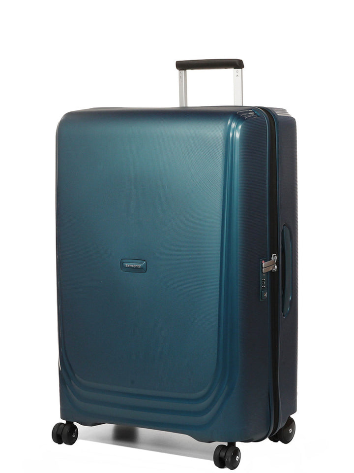 Valise Grande SAMSONITE OPTIC SPINNER VERT METAL