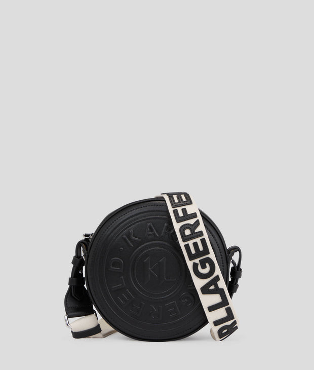SAC BANDOULIÈRE CIRCULAIRE AVEC LOGO EN RELIEF K/CIRCLE Karl Lagerfeld