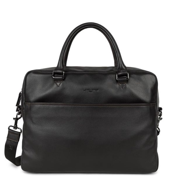 Porte-document LANCASTER Soft Vintage Noir