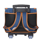 Cartable Tann's Trolley 38 cm Les Incontournables Bleu - 42112 dos
