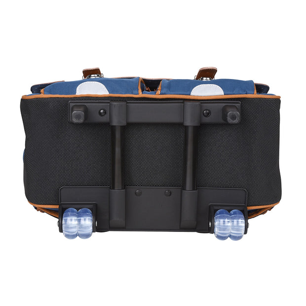 Cartable Tann's Trolley 41 cm Les Incontournables Bleu- 43112 dessous