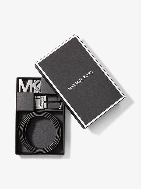MICHAEL KORS Coffret quatre ceintures en une avec logo