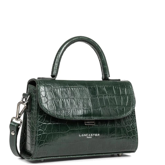 Petit Sac à Main LANCASTER Exotic Croco